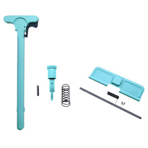 AR-15 Robins Egg Blue Cerakote Upper Receiver Parts Kit AR-15 Robins Egg Blue Cerakote Upper Receiver Parts Kit