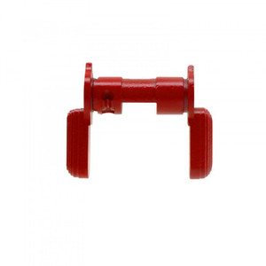 AR-15 Red Dual Steel Ambidextrous Safety Selector Switch AR-15 Red Dual Steel Ambidextrous Safety Selector Switch