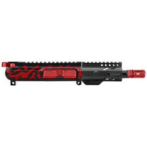 Ar15 red cerakote complete upper assembly. Ar15 red cerakote complete upper assembly.