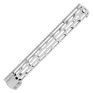 AR-15 15" Silver MLOK Full Rail Hand Guard AR-15 15" Silver MLOK Full Rail Hand Guard