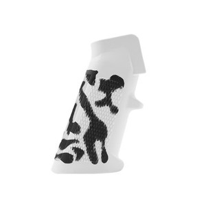 AR-15 Cerakote White Camo A2 Grip AR-15 Cerakote White Camo A2 Grip