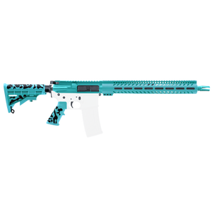 AR-15 5.56 16" Cerakote Robins Egg Blue Camo Carbine Rifle Kit AR-15 5.56 16" Cerakote Robins Egg Blue Camo Carbine Rifle Kit