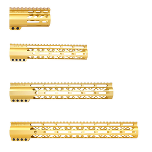 Guntec AR-15 Air-Lok Gold Handguard Guntec AR-15 Air-Lok Gold Handguard