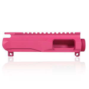 AR15 9mm Pink PCC Slick Side Billet Upper Receiver AR15 9mm Pink PCC Slick Side Billet Upper Receiver