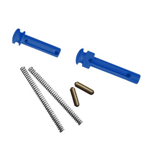 AR-15 Cerakote Blue Flame Extended Takedown Pin Set AR-15 Cerakote Blue Flame Extended Takedown Pin Set