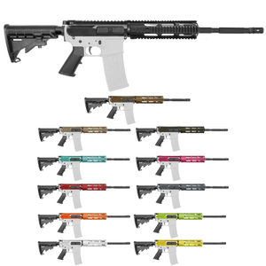 AR-15 16 Cerakote Color Rifle Build Kit w 10 Quad Rail