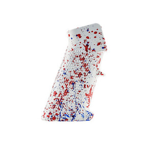 AR-15 Cerakote USA Splattered A2 Grip AR-15 Cerakote USA Splattered A2 Grip