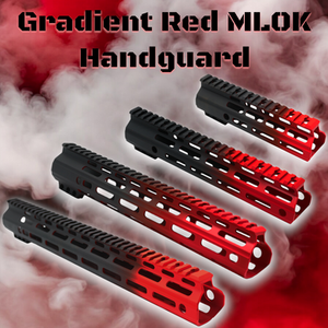 Ar15 red cerakote gradient mlok handguard. Ar15 red cerakote gradient mlok handguard.