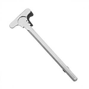 AR-15 Glacier Silver Cerakote Charging Handle AR-15 Glacier Silver Cerakote Charging Handle