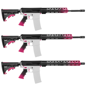 AR-15 5.56 NATO 16 Side Charging Pink Gradient Build Kit AR-15 5.56 NATO 16 Side Charging Pink Gradient Build Kit