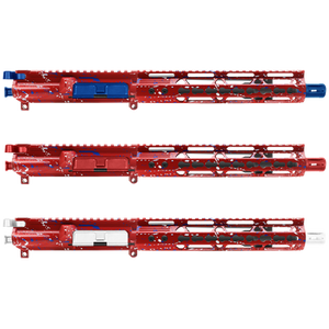 AR-15 5.56 NATO 10.5'' Cerakote Red USA Splattered Pistol Upper w BCG AR-15 5.56 NATO 10.5'' Cerakote Red USA Splattered Pistol Upper w BCG