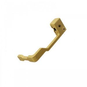 AR-15 Cerakote Gold Extended Bolt Catch Bad Lever AR-15 Cerakote Gold Extended Bolt Catch Bad Lever