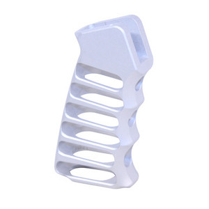 AR-15 Raw Unfinished Blasted Skeletonized Grip