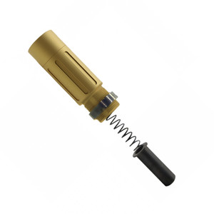 AR-15 Cerakote Gold 3.5 Compact Buffer Tube System AR-15 Cerakote Gold 3.5 Compact Buffer Tube System