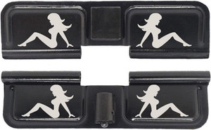 AR-15 Engraved Woman Dust Cover Kit AR-15 Engraved Woman Dust Cover Kit