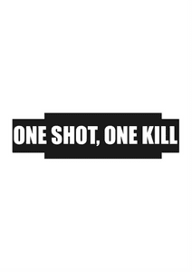 AR-15 One Shot One Kill Engraved Trigger Guard AR-15 One Shot One Kill Engraved Trigger Guard