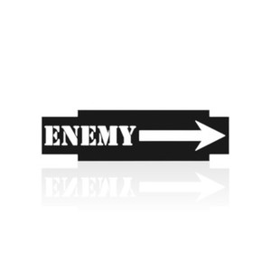 AR-15 Enemy Forward Engraved Custom Trigger Guard AR-15 Enemy Forward Engraved Custom Trigger Guard