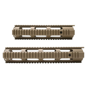 AR-15 10 Flat Dark Earth (FDE) Mid Length Pro Quad Rail AR-15 10 Flat Dark Earth (FDE) Mid Length Pro Quad Rail