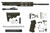 Tiger Rock AR-15 Enhanced Olive Drab Green ODG Rifle Kit w 10 Handguard