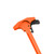 AR-15 Hunter Orange Tactical TALON Style Charging Handle w Oversized Latch