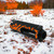 AR-15 Hunter Orange Black Camo Billet Upper Receiver