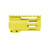 AR-15 Colored yellow Cerakote 4 M-Lok Super Slim Free Float Handguard