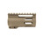 AR-15 Colored fde Cerakote 4 M-Lok Super Slim Free Float Handguard
