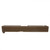 Compatible Glock 19 Burnt Bronze Custom Stripped Slide