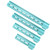 AR15 Cerakote Robins Egg Blue Super Slim Free Float Handguard