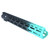 AR-15 15" Custom Robins Egg Blue Gradient MLOK Handguard