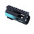 AR15 Cerakote robins egg blue Gradient 4 Super Slim M-Lok Handguard