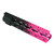 Ar15 mlok 10 inch cerakote gradient pink handguards in 5 sizes.