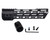 AR-15 10 Black Anodized MLOK Shark Hand Guard