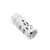 AR-15 White Cerakote Ported Muzzle Brake
