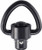 Black Triangle Push Button Loop QD Sling Swivels