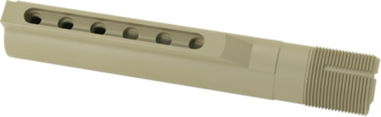 AR/.308 Flat Dark Earth Anodized Mil Spec 6 Position Buffer Tube