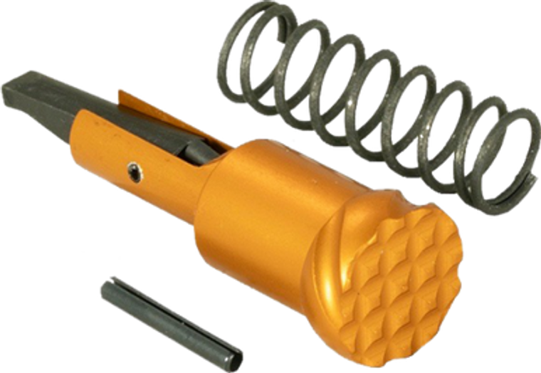 Timber Creek AR Orange Anodized Forward Assist Assembly
