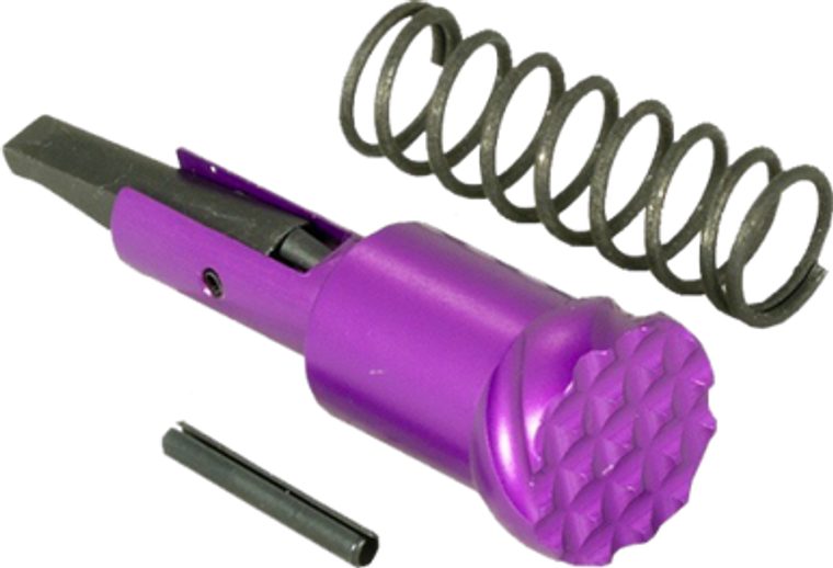 Timber Creek AR Purple Anodized Forward Assist Assembly
