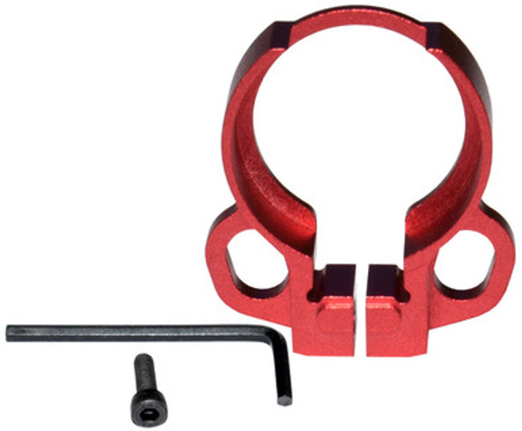 Red Dual Sling Receiver End Plate for .2235.56.308 Buffer Tubes.