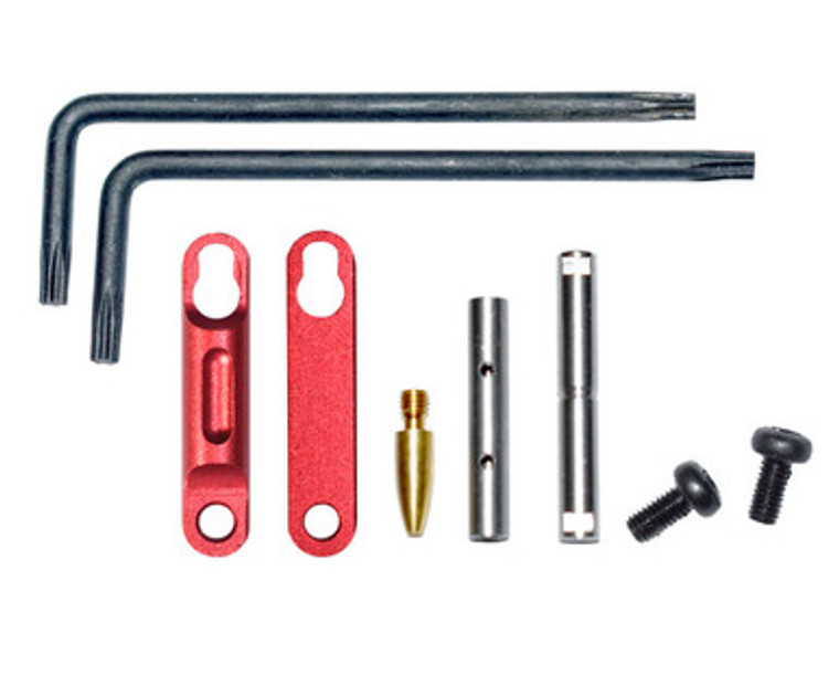 Colored Anti Walk Trigger & Hammer Pin and Plates Kit