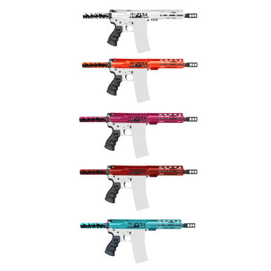 AR-15 5.56 NATO 7.5'' Cerakote Camo Custom Pistol Kit