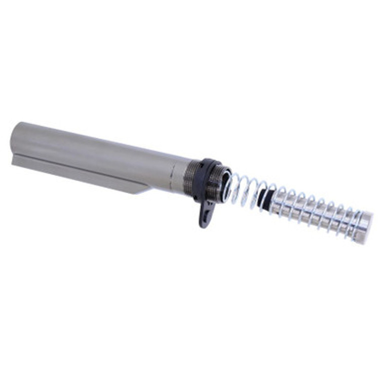 Guntec AR15 Black Chrome Mil Spec Buffer Tube Set