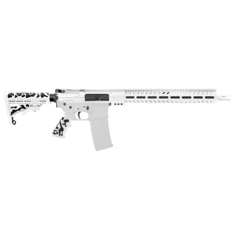 AR-15 5.56 16" Cerakote White Camo Carbine Rifle Kit