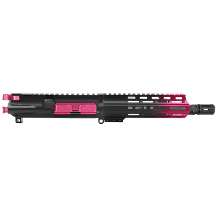 AR-15 5.56 NATO 7.5 Pink Gradient Pistol Complete upper