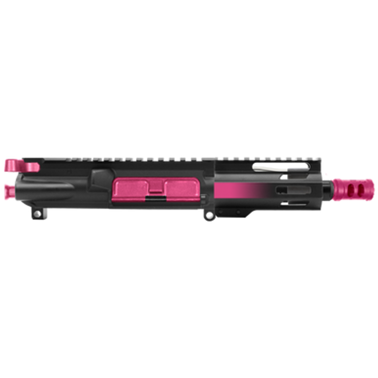 AR-15 5.56 NATO 5 Pink Gradient Pistol Complete upper