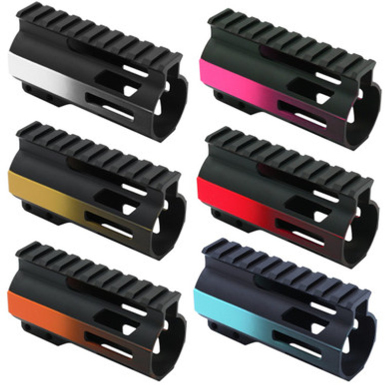 AR15 Cerakote Gradient 4 Super Slim M-Lok Handguard