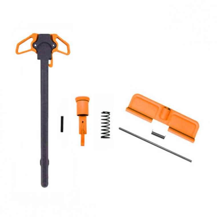 AR-10LR-308 Orange Lightweight Ambidextrous Upper Parts Kit