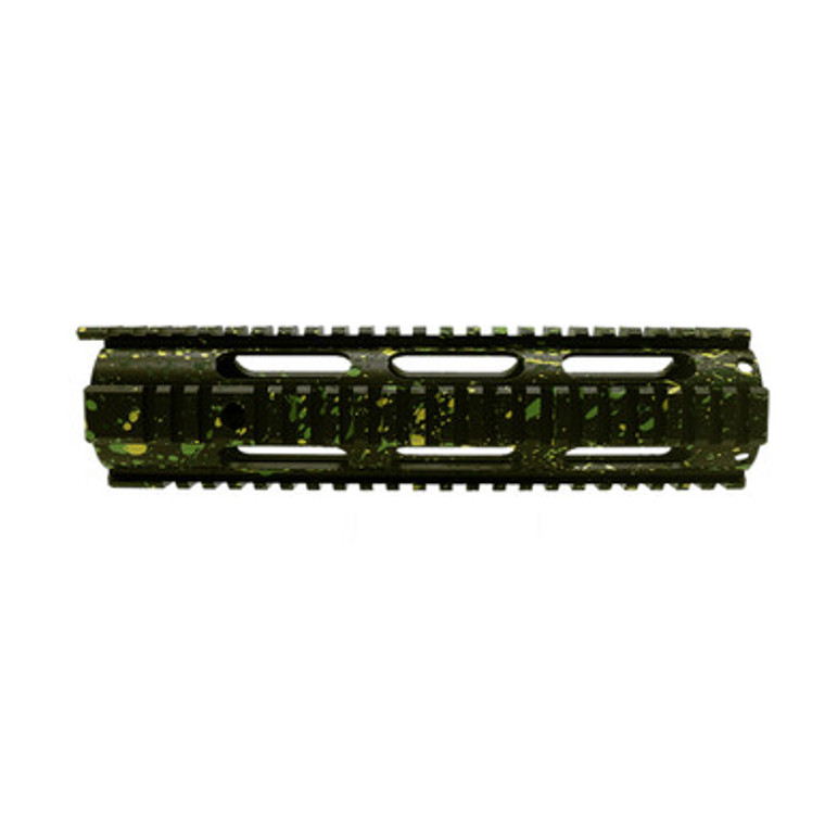 AR-15 Cerakote ODG Splatter 10 Quad Rail