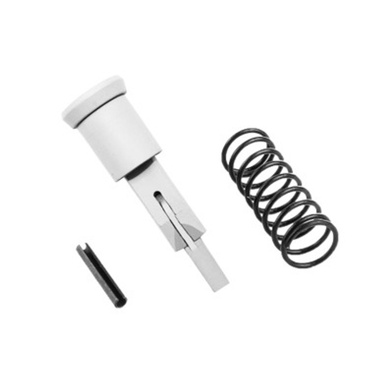 AR-15 Cerakote White Forward Assist Assembly