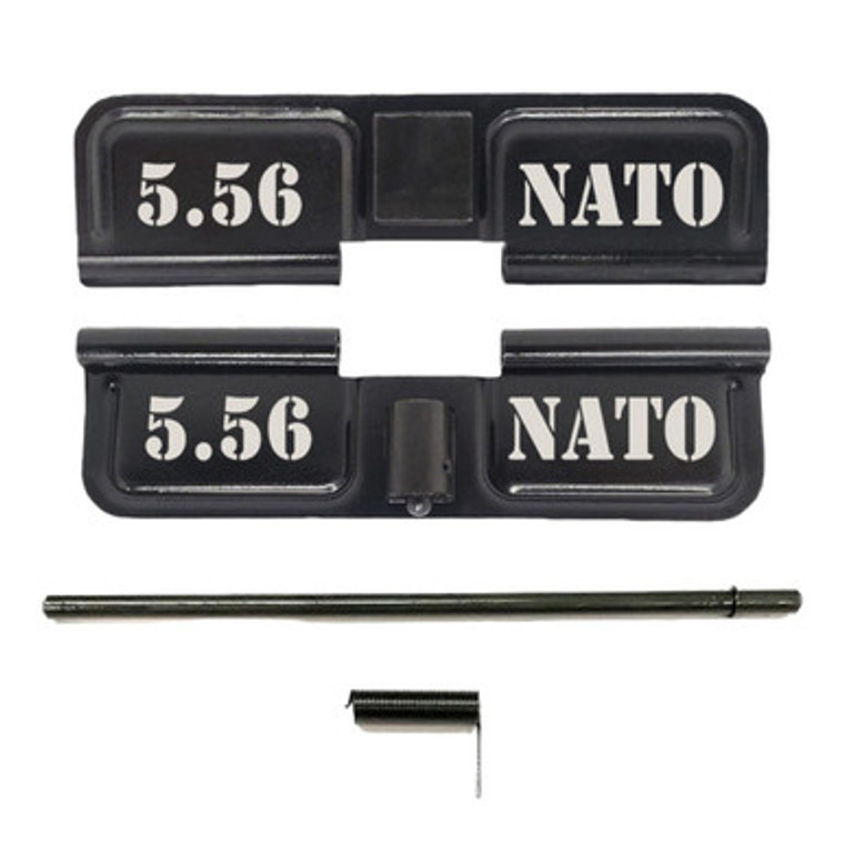 AR-15 Laser Engraved 5.56 NATO Ejection Port Door Cover Kit
